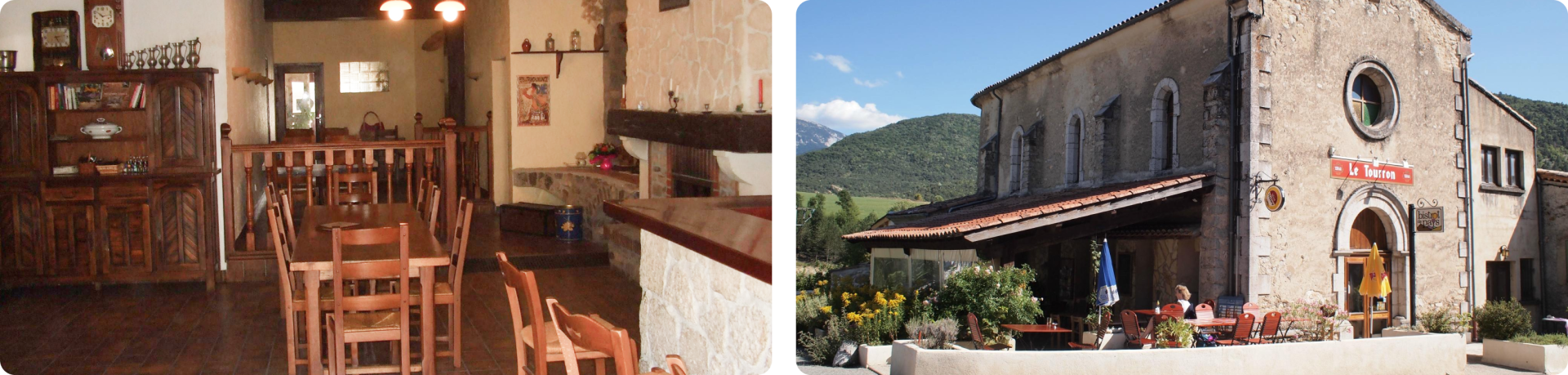 Le restaurant - Le Touron - Chamaloc - Restaurant Vercheny